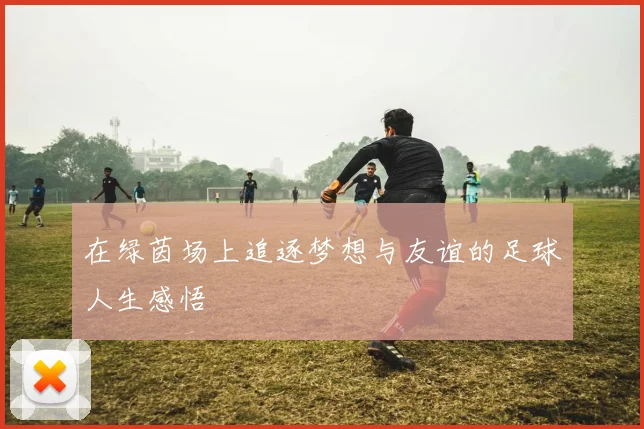在绿茵场上追逐梦想与友谊的足球人生感悟